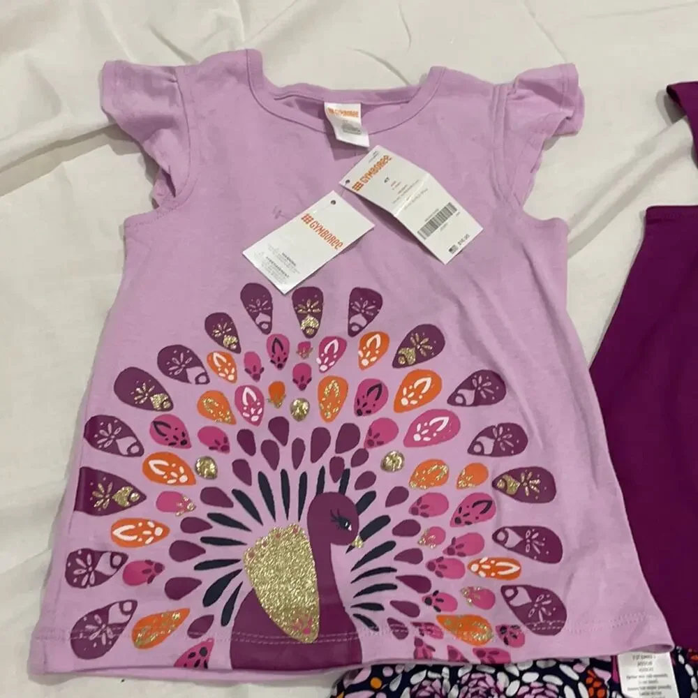 Gymboree 4 shorts w/2 T-shirts’ NWT